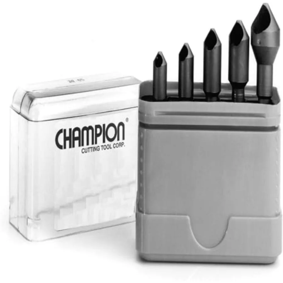CSK-SET-5 Zero Flute 82-Degree Countersink Set 5-Piece
CSK-SET-5 Zero Flute 82-Degree Countersink Set 5-Piece