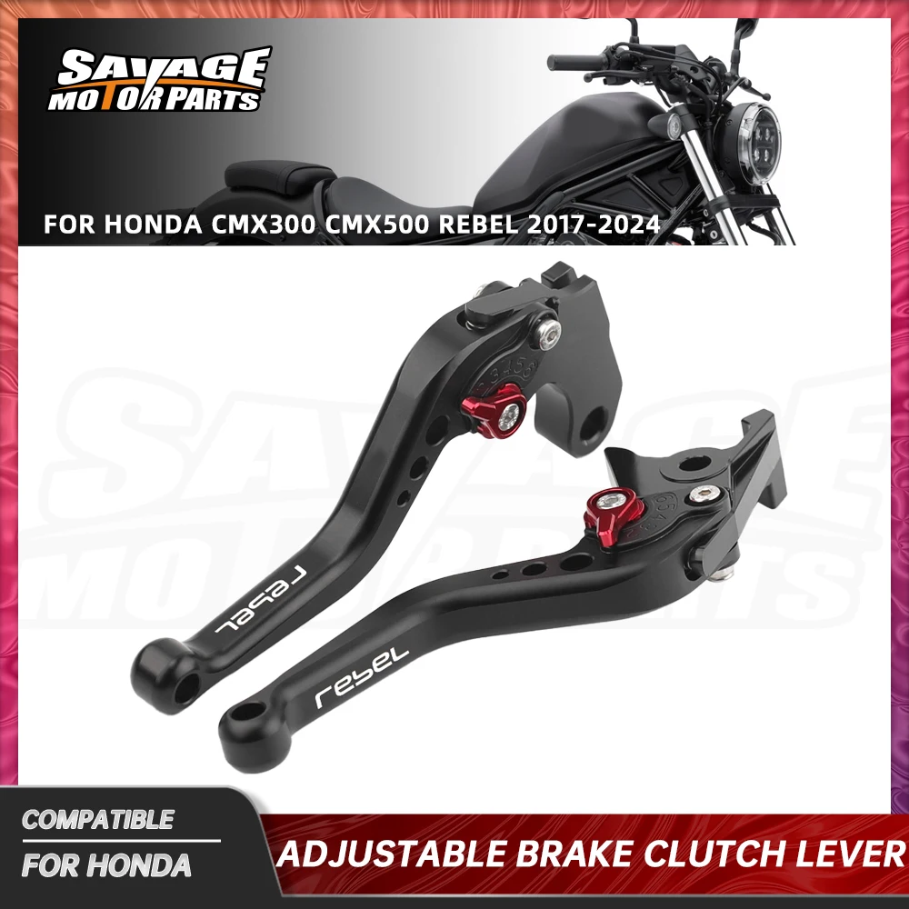 Brake Clutch Levers For Honda CMX300 CMX500 Rebel 300 500 2017-2024 Motorcycle Accessories Adjustable Short Control Handles
Brake Clutch Levers For Honda CMX300 CMX500 Rebel 300 500 2017-2024 Motorcycle Accessories Adjustable Short Control Handles