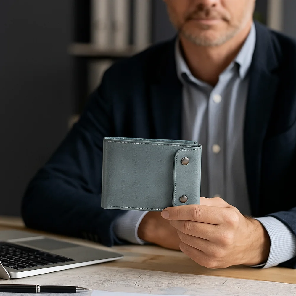 Simple Business Men's Short Wallet Pu Leather Cash Bag Credit Card Holder Casual Solid Color Male Bifold Wallet Male
Simple Business Men's Short Wallet Pu Leather Cash Bag Credit Card Holder Casual Solid Color Male Bifold Wallet Male