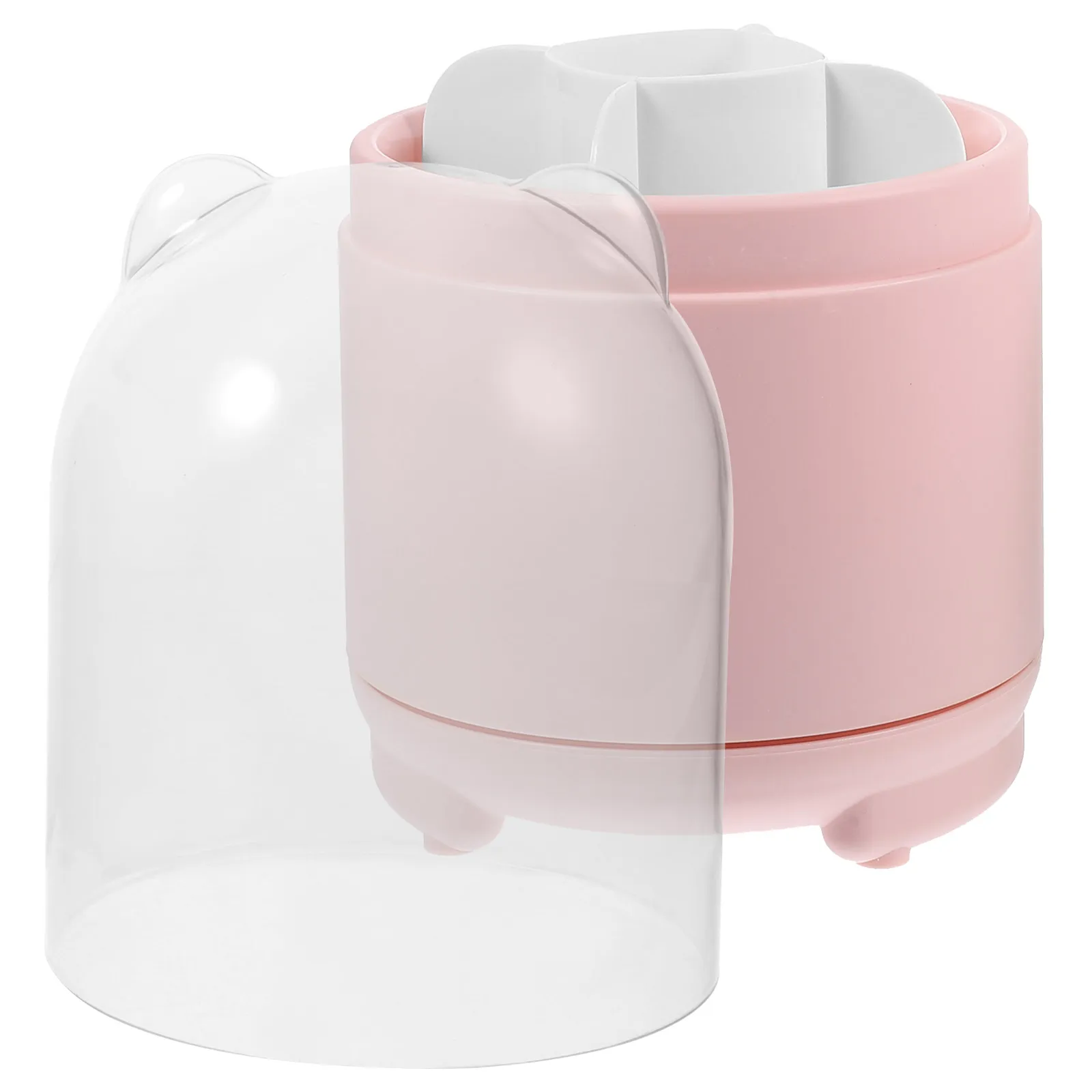 Makeup Brush Container Holder ganizer Dust Proof Pink 360 Degree With Makeup Brush With Lid Lid
Makeup Brush Container Holder ganizer Dust Proof Pink 360 Degree With Makeup Brush With Lid Lid
