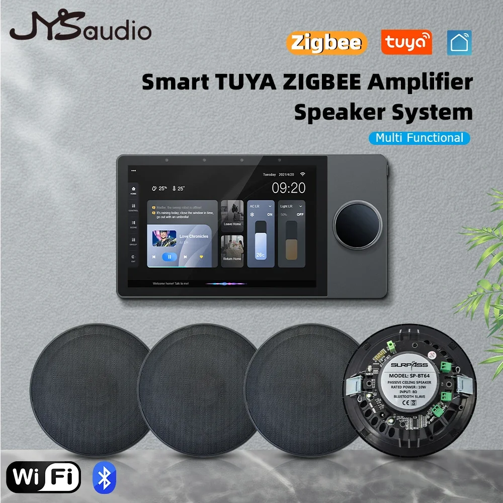 Звуковая система домашнего кинотеатра TUYA WiFi Настенный усилитель 4*25 Вт Android Amp HiFi Стерео Bluetooth Набор потолочных динамиков для отеля Inn
Звуковая система домашнего кинотеатра TUYA WiFi Настенный усилитель 4*25 Вт Android Amp HiFi Стерео Bluetooth Набор потолочных динамиков для отеля Inn