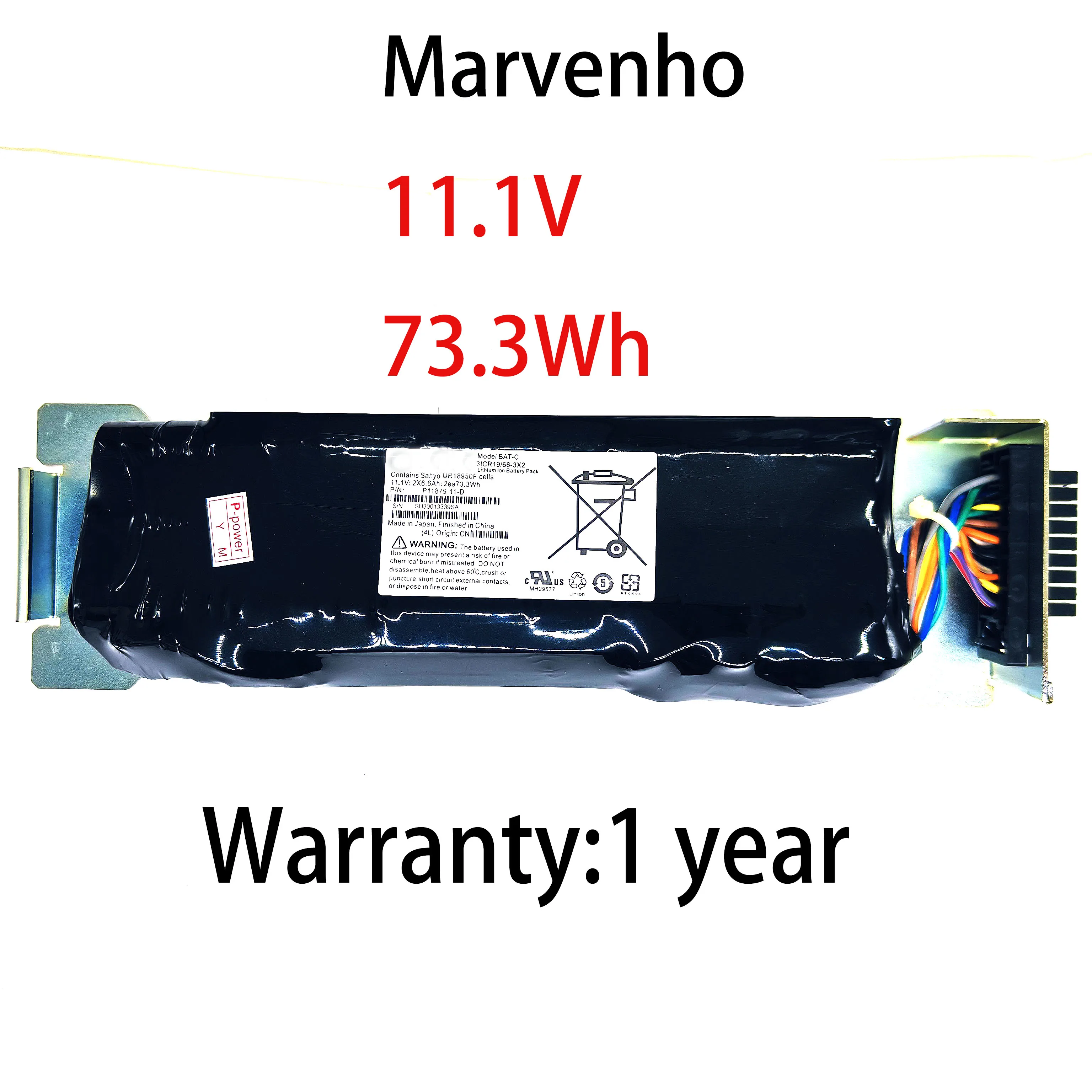 New Marvenho 11.1V 2*6600mAh 23R0534 23R0518 23R0534 23R0901 22R875 Battery For IBM DS4800
New Marvenho 11.1V 2*6600mAh 23R0534 23R0518 23R0534 23R0901 22R875 Battery For IBM DS4800