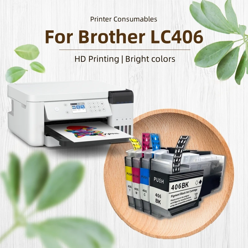 1 комплект LC-406XL LC406XL, совместимый картридж для Brother MFC-J4335DW J4345DW J4535DW J5855DW J5955DW J6555DW J6955DW
1 комплект LC-406XL LC406XL, совместимый картридж для Brother MFC-J4335DW J4345DW J4535DW J5855DW J5955DW J6555DW J6955DW