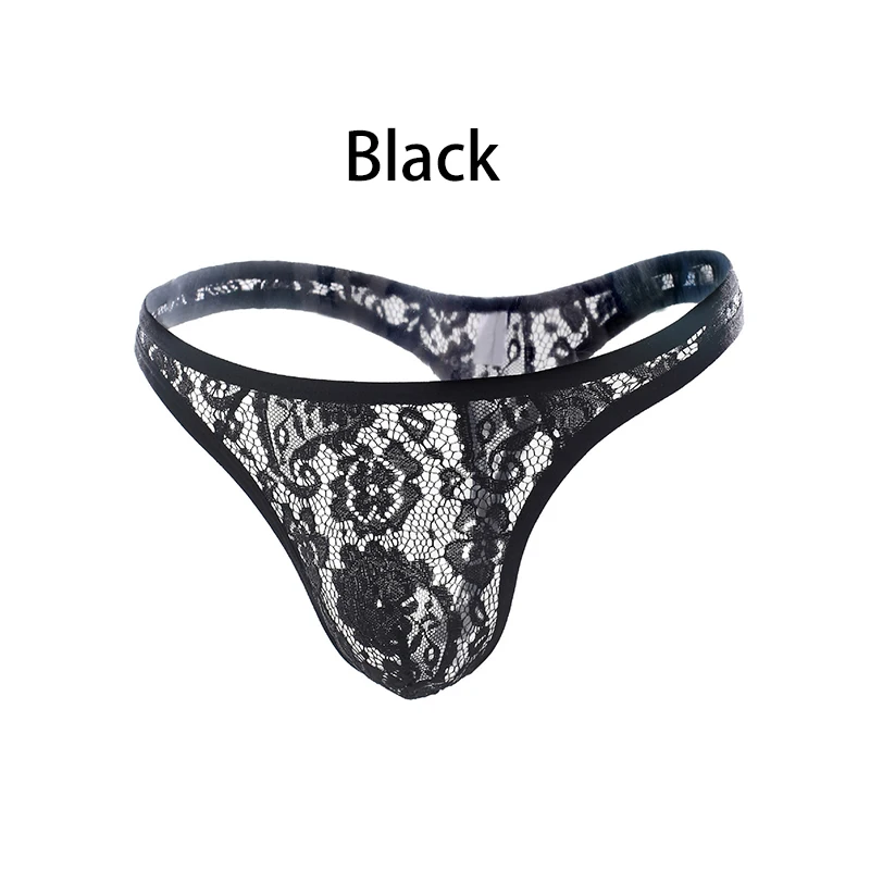 1Pc Men's Panties Sexy Transparent Lace Hollow Out G String Briefs Solid Color Low-Waist Seamless Underpants Male Lingerie
1Pc Men's Panties Sexy Transparent Lace Hollow Out G String Briefs Solid Color Low-Waist Seamless Underpants Male Lingerie