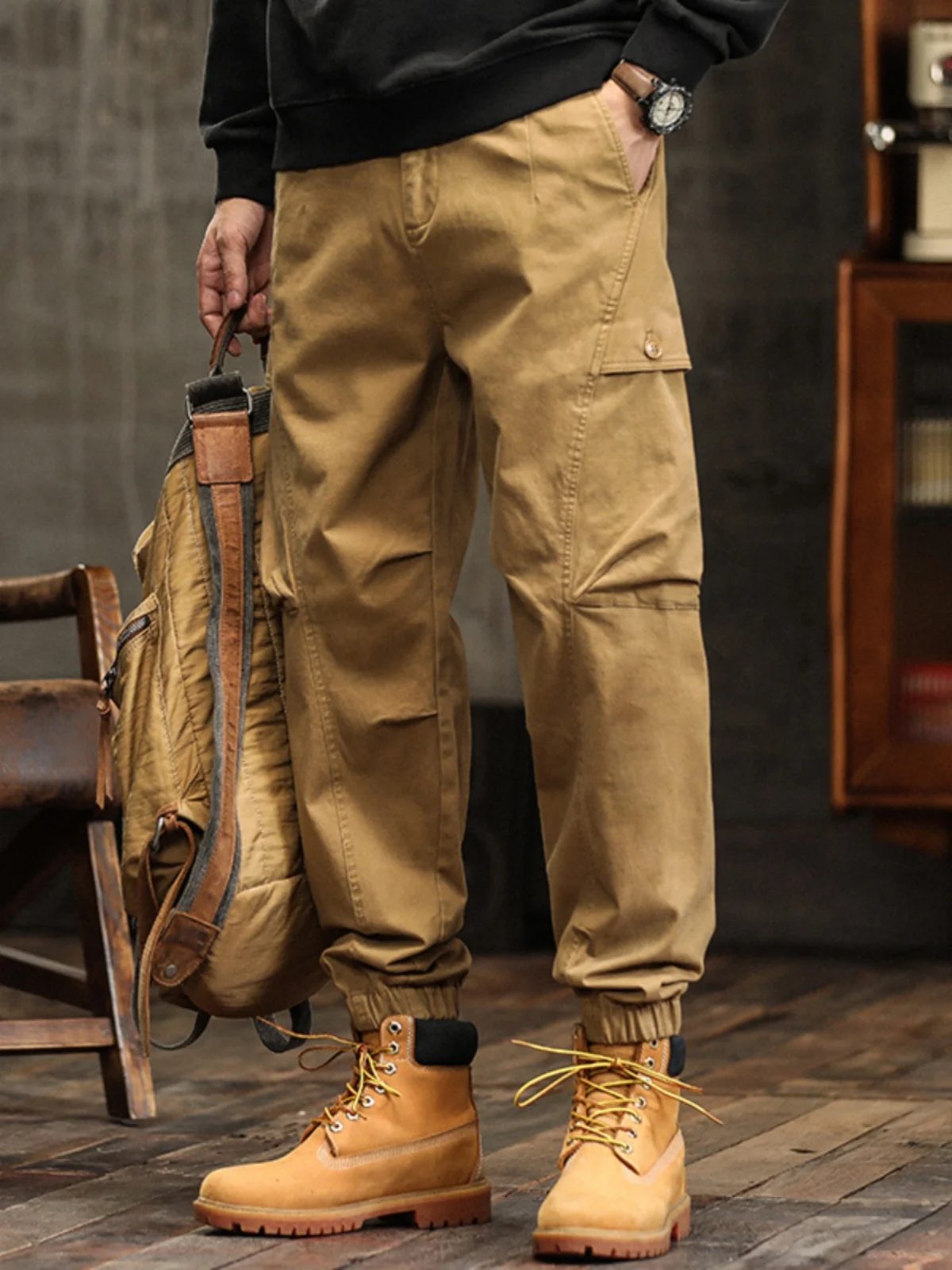 American Retro Work Pants Men's Outdoor Loose Casual Trousers Big Pocket Leisure Brand Long Pants for Youth All Seasons
American Retro Work Pants Men's Outdoor Loose Casual Trousers Big Pocket Leisure Brand Long Pants for Youth All Seasons