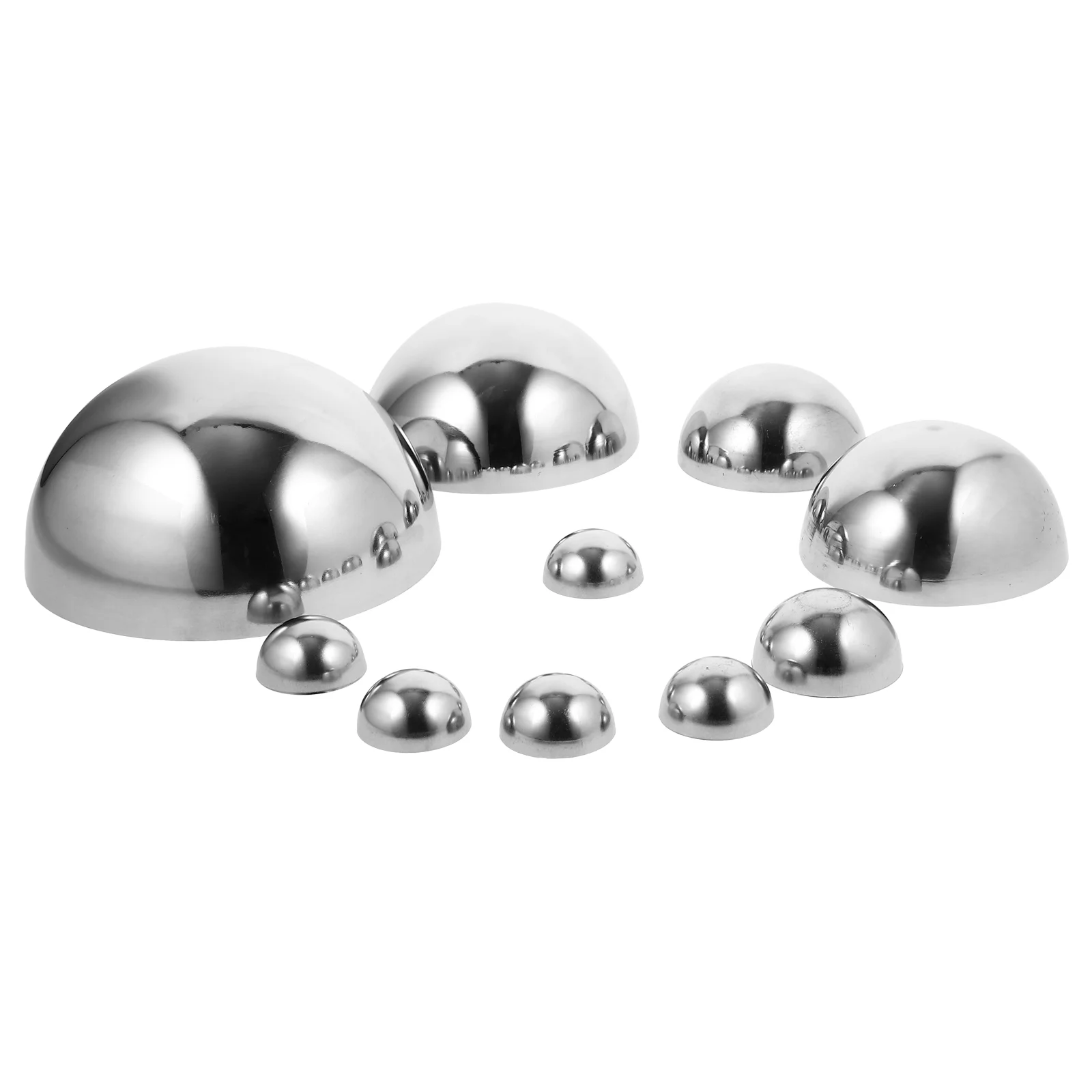 Half Gazing Ball Stainless Steel Garden Mirror Outdoor Solar Light Reflective Globe Seamless Spheres
Half Gazing Ball Stainless Steel Garden Mirror Outdoor Solar Light Reflective Globe Seamless Spheres