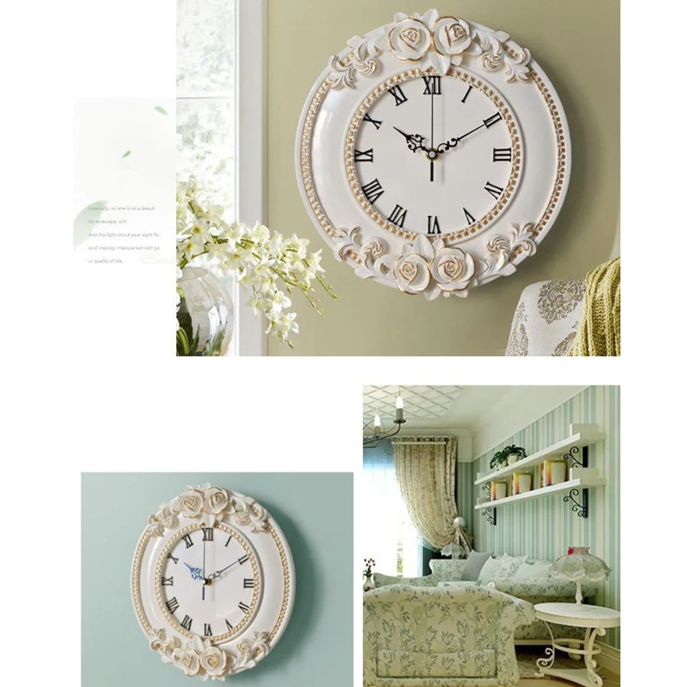 1Pcs Artistic Wall Clock Resin Decorative Creative Silent Hanging Clock Flower Design Suitable for Bedroom Living Room
1Pcs Artistic Wall Clock Resin Decorative Creative Silent Hanging Clock Flower Design Suitable for Bedroom Living Room
