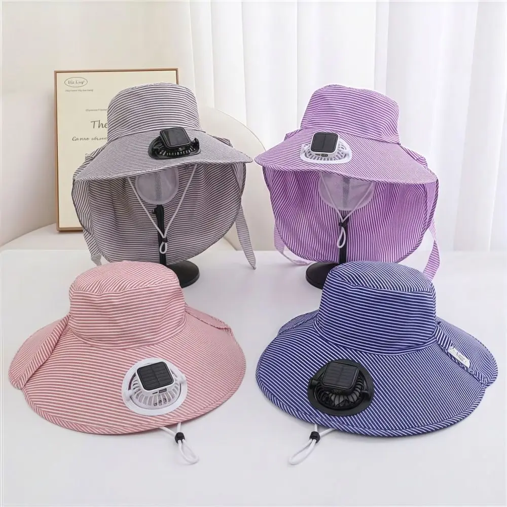 Fashion Solar Fan Face Mask Sun Hat 300mA UV Protection Tea Picking Work Hat Full Wrap Wide Brim Fisherman's Hat Summer Unisex
Fashion Solar Fan Face Mask Sun Hat 300mA UV Protection Tea Picking Work Hat Full Wrap Wide Brim Fisherman's Hat Summer Unisex
