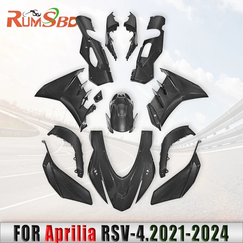 Motorcycle Full Fairing Kits Bodywork Injection Molding Panels Set carbon fibre Cowl For Aprilia RSV4 2021 2022 2023 2024
Motorcycle Full Fairing Kits Bodywork Injection Molding Panels Set carbon fibre Cowl For Aprilia RSV4 2021 2022 2023 2024