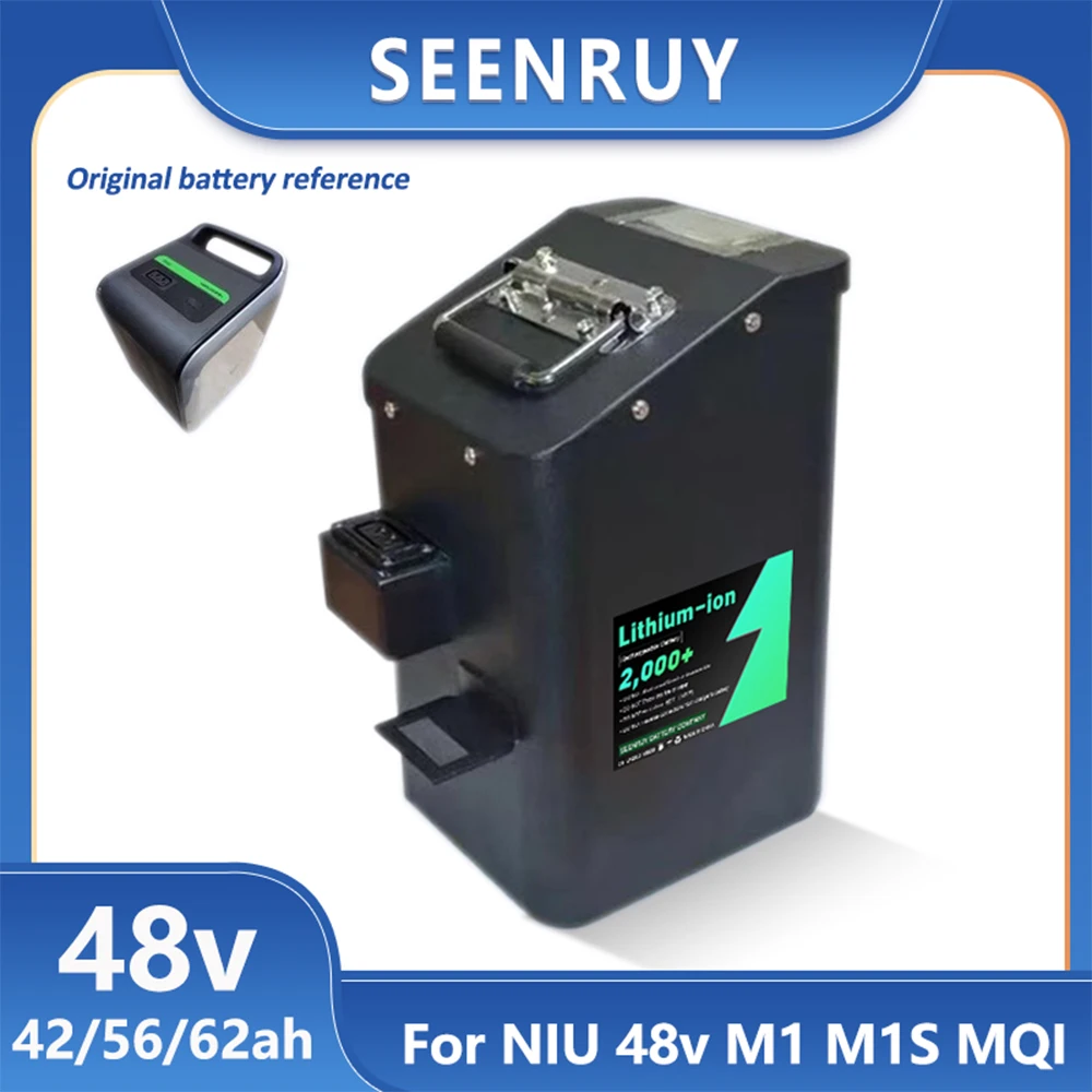 NIU M1 M1S MQI 48 В 42 Ач 56 Ач 62 Ач настраиваемый литий-ионный аккумулятор с 80 А BMS Bluetooth для мотоцикла
NIU M1 M1S MQI 48 В 42 Ач 56 Ач 62 Ач настраиваемый литий-ионный аккумулятор с 80 А BMS Bluetooth для мотоцикла