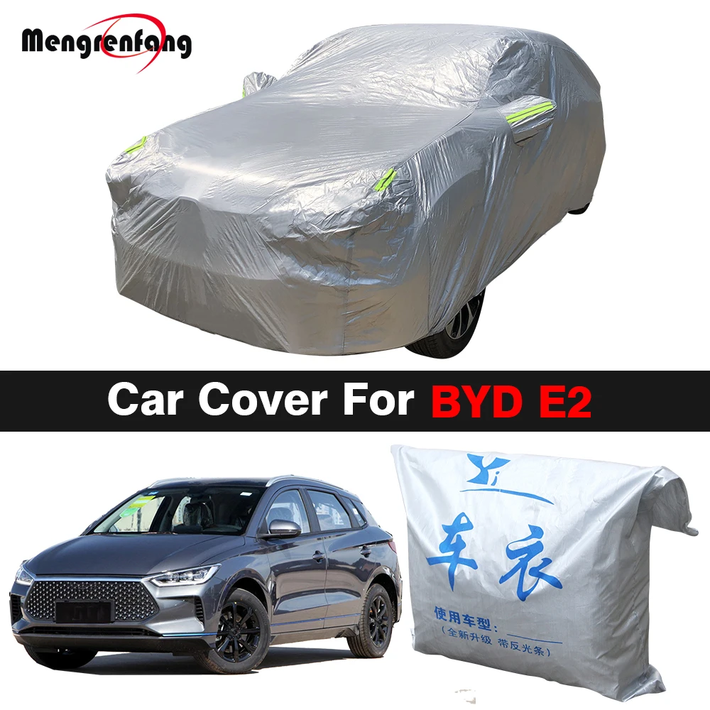 Full Car Cover For BYD E2 2019-2023 Outdoor Anti-UV Sun Shade Rain Snow Protection Auto Cover Windproof
Full Car Cover For BYD E2 2019-2023 Outdoor Anti-UV Sun Shade Rain Snow Protection Auto Cover Windproof