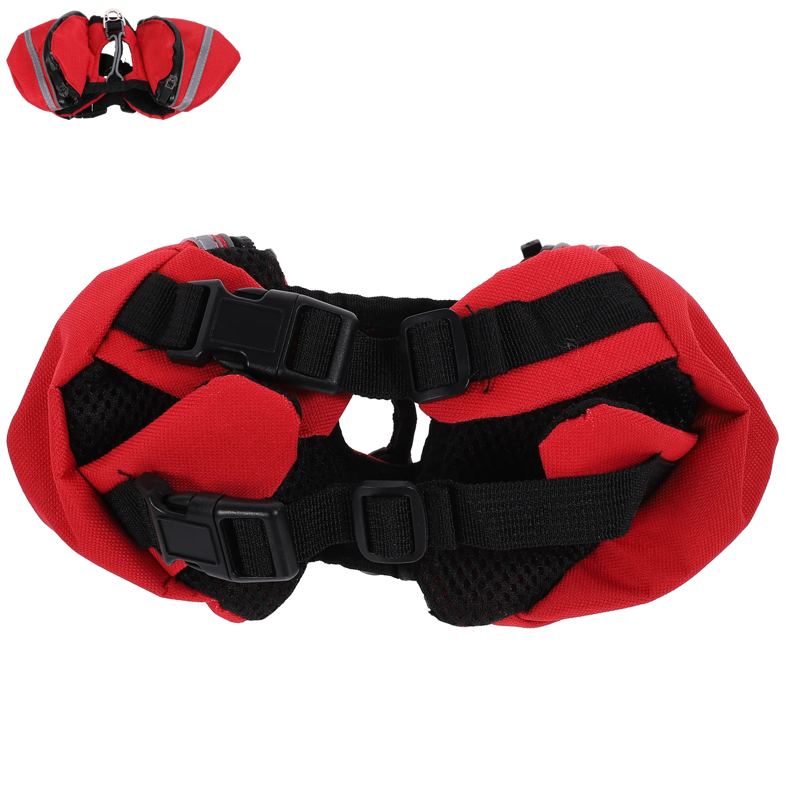 Pet Dog Puppy Sports Backpack Portable Outdoor Breathable Hound Pack for Travel Camping Hiking (Red, Size XS)
Pet Dog Puppy Sports Backpack Portable Outdoor Breathable Hound Pack for Travel Camping Hiking (Red, Size XS)