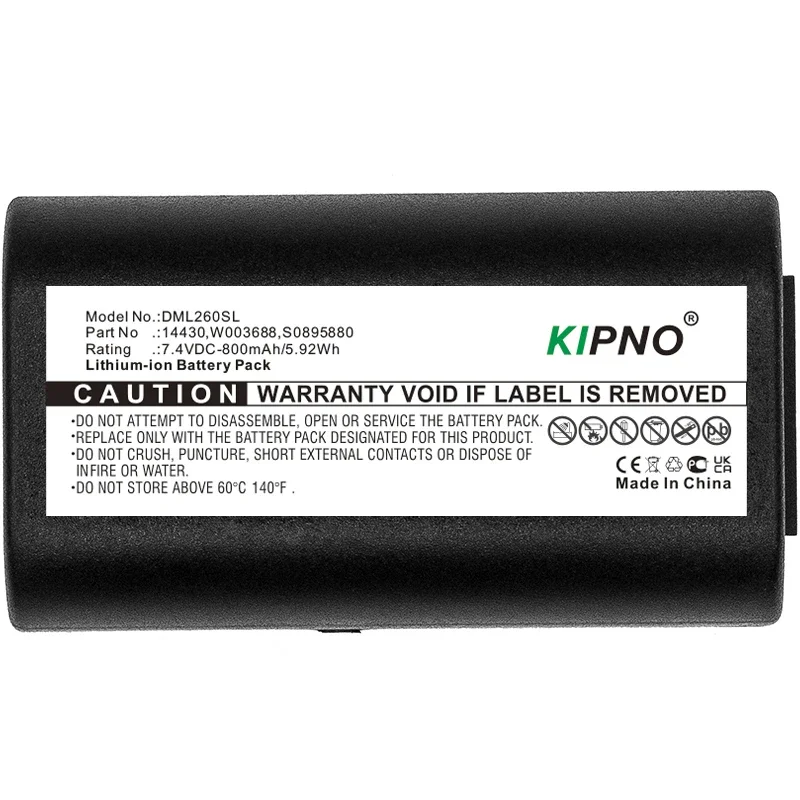 KIPNO 800mAh Battery Compatible with 3M PL200 14430 S0895880 W003688 DYMO LabelManager 260P 280 260 PnP - Printer Battery
KIPNO 800mAh Battery Compatible with 3M PL200 14430 S0895880 W003688 DYMO LabelManager 260P 280 260 PnP - Printer Battery