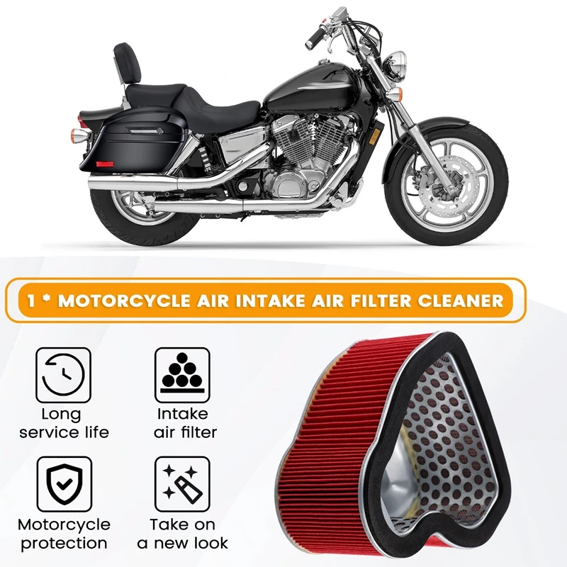 Motorcycle Air Intake Air Filter Cleaner Air Filter 17213-MCH-000 For Honda VTX1800 VTX1800S VTX1800N1
Motorcycle Air Intake Air Filter Cleaner Air Filter 17213-MCH-000 For Honda VTX1800 VTX1800S VTX1800N1