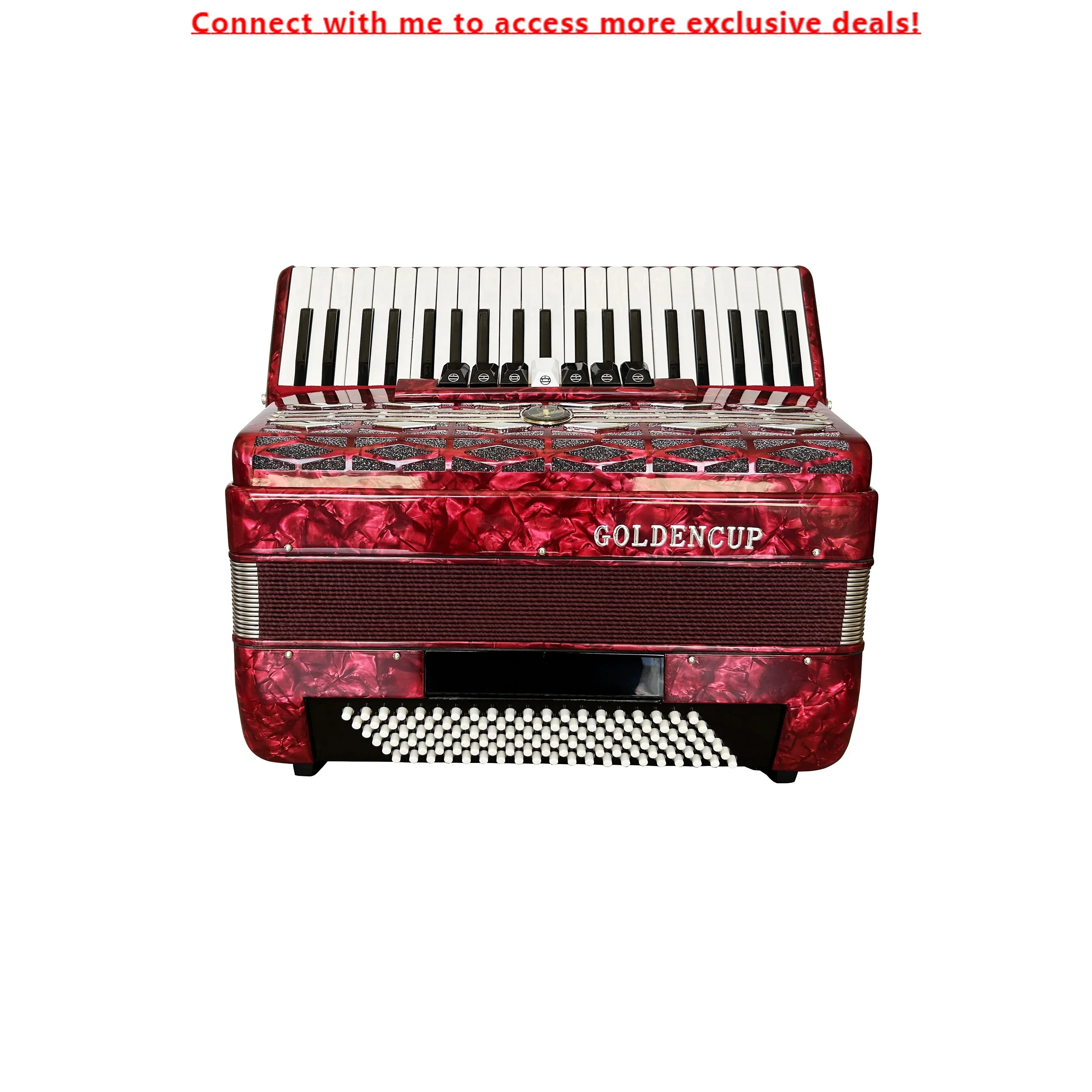 SEASOUND OEM 41 Keys 120 Bass 7+2 Registers Piano Keyboard Accordion Instrument Acordeon JP2008
SEASOUND OEM 41 Keys 120 Bass 7+2 Registers Piano Keyboard Accordion Instrument Acordeon JP2008