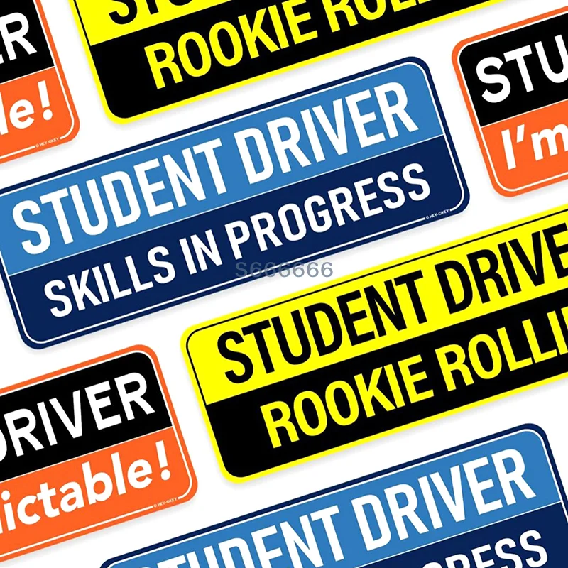 Internship Magnetic New Driver Sign Learner Plates For Car Reflective Removable Student Bumper Beginner Magnets Decal Stickers
Internship Magnetic New Driver Sign Learner Plates For Car Reflective Removable Student Bumper Beginner Magnets Decal Stickers