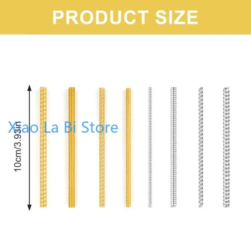 XXFD 8 Pack Ring Tightener Size Reducer Invisible Coil Wrap Plastic Guards for Loose Rings Practical Jewelry Resizing Tool
XXFD 8 Pack Ring Tightener Size Reducer Invisible Coil Wrap Plastic Guards for Loose Rings Practical Jewelry Resizing Tool