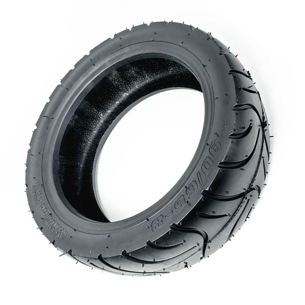 90/65-8 Electric Scooter Tubeless Tire Shockproof Tyre For E-scooter Motorcycle Vacuum Tyre Kickscooter Modified Parts
90/65-8 Electric Scooter Tubeless Tire Shockproof Tyre For E-scooter Motorcycle Vacuum Tyre Kickscooter Modified Parts