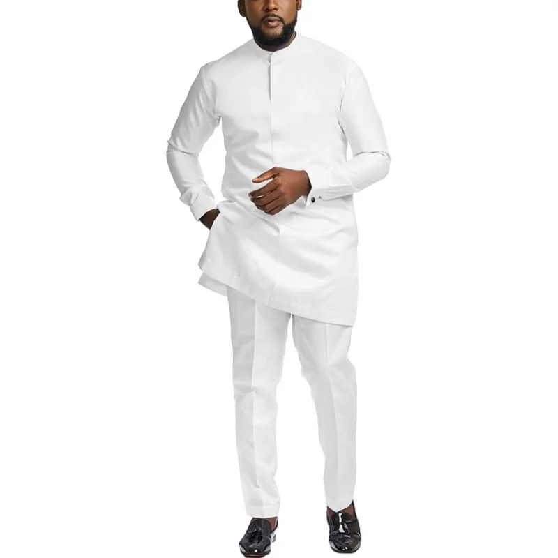 African Suits for Men Slim Fit Dashiki Long Sleeve Shirt and Pant 2 Piece Attire Traditional Outfits
African Suits for Men Slim Fit Dashiki Long Sleeve Shirt and Pant 2 Piece Attire Traditional Outfits