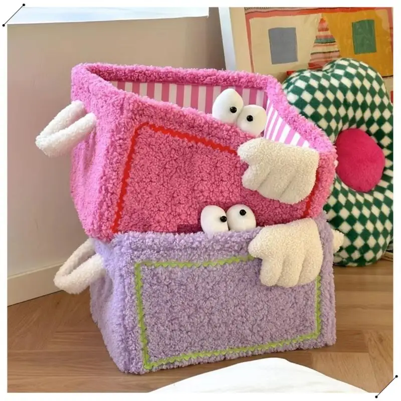 Корзина для хранения Little Monster, складная домашняя Ins, нишевый дизайн, игрушки для хранения, закуски, косметики, органайзер подарков, прочный
Корзина для хранения Little Monster, складная домашняя Ins, нишевый дизайн, игрушки для хранения, закуски, косметики, органайзер подарков, прочный