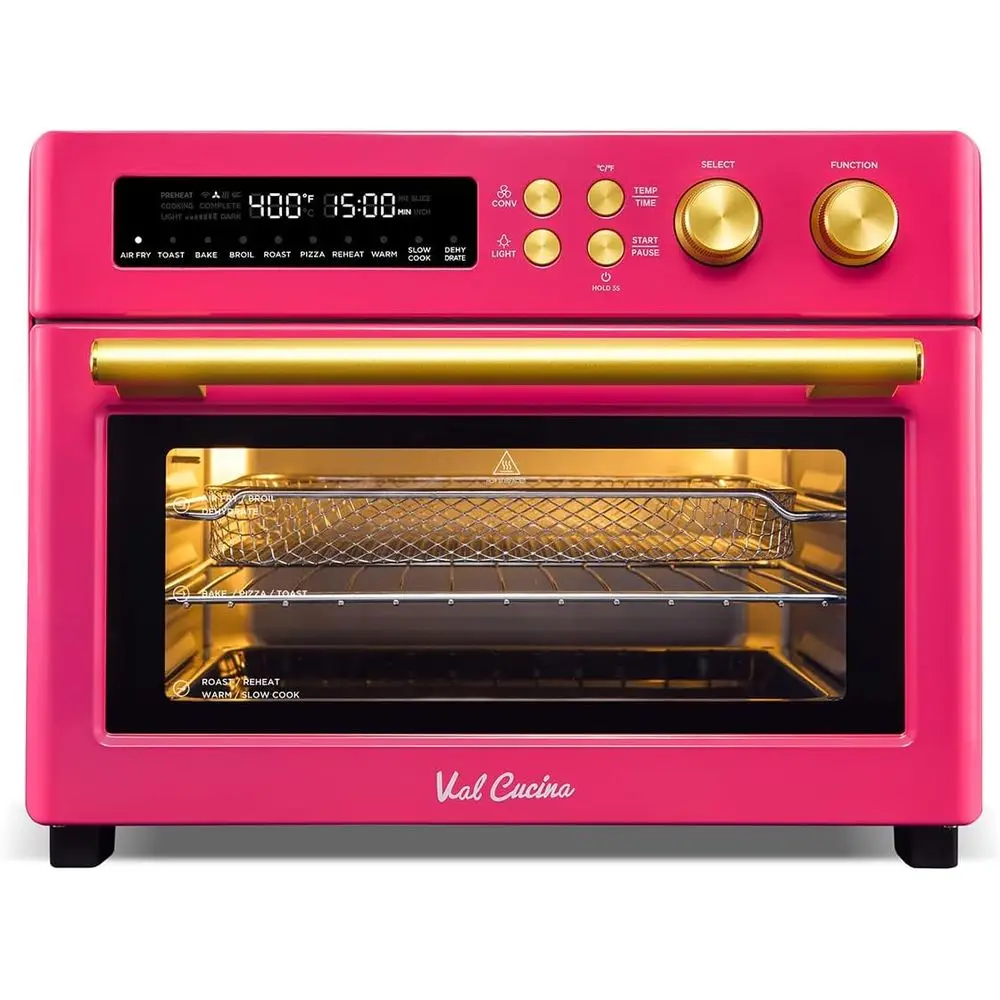 Extra Large 10-in-1 Convection Oven with 6-Slice Toasting, Enamel Interior, Easy Clean and Recipe Book
Extra Large 10-in-1 Convection Oven with 6-Slice Toasting, Enamel Interior, Easy Clean and Recipe Book