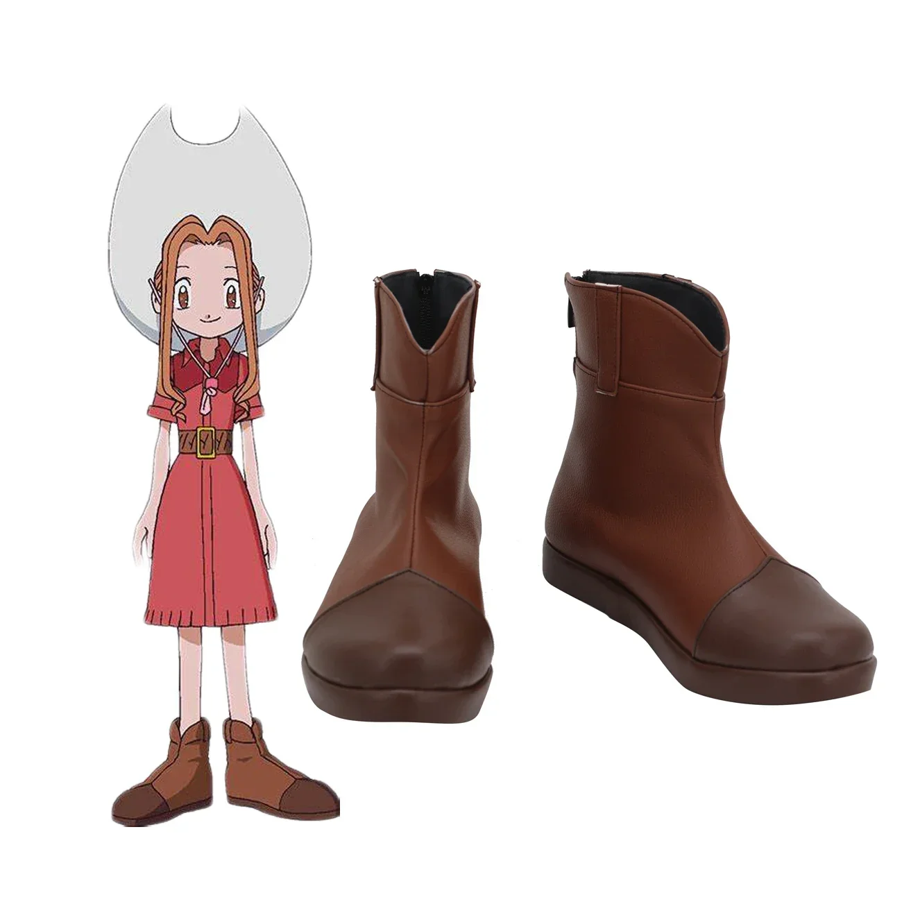 Digimon Adventure Mimi Tachikawa Сапоги для косплея Коричневые туфли на заказ Любой размер
Digimon Adventure Mimi Tachikawa Сапоги для косплея Коричневые туфли на заказ Любой размер