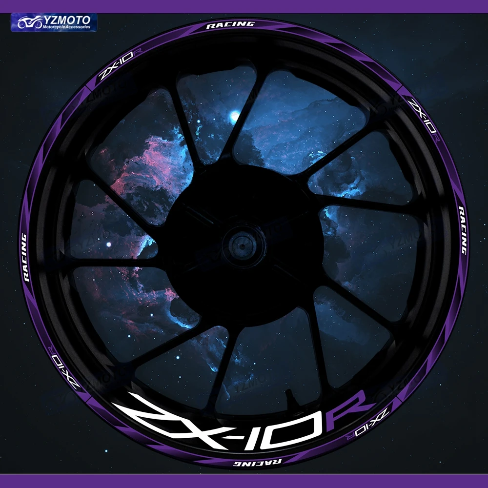 For ZX-10R ZX10R ZX 10R Motorcycle 17 Inch Front Rear Racing Wheel Hub Sticker Decal Reflective Modified Decorative Rim Stickers
For ZX-10R ZX10R ZX 10R Motorcycle 17 Inch Front Rear Racing Wheel Hub Sticker Decal Reflective Modified Decorative Rim Stickers