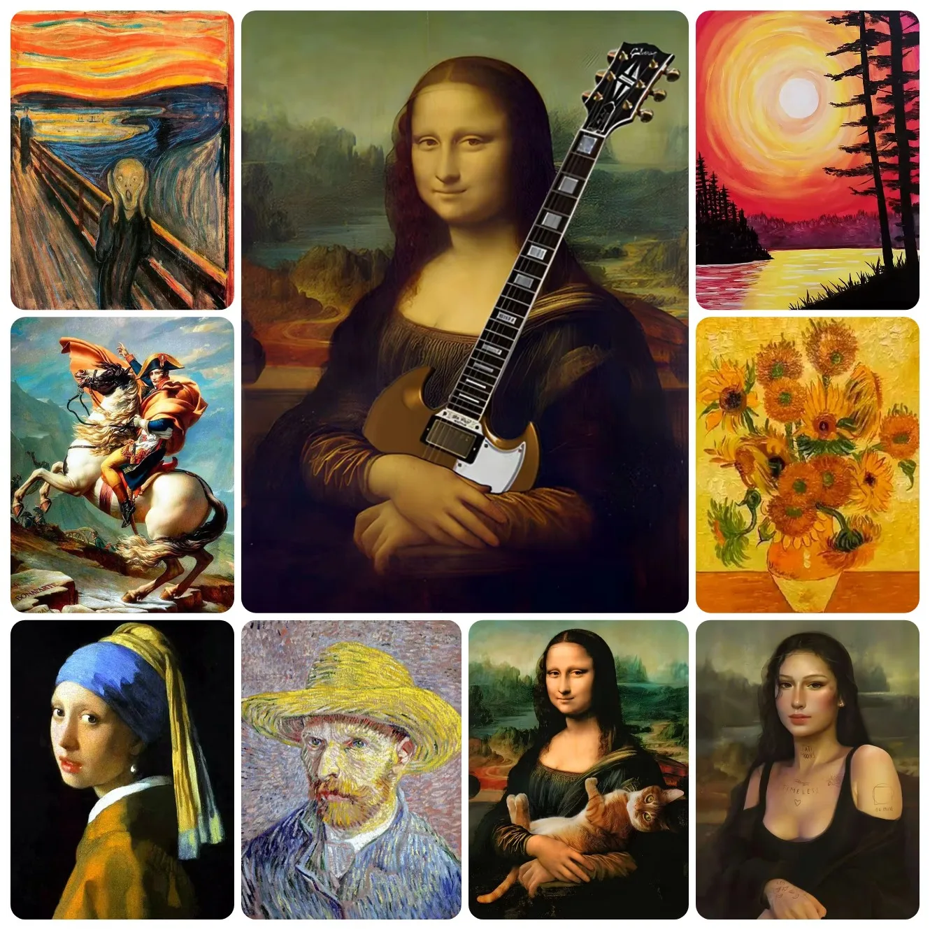 1000 PCS Puzzles for Adults Van Gogh Picasso Mona Lisa, Jigsaw Puzzles Educational Games Colorful Puzzles Gifts Home Decor
1000 PCS Puzzles for Adults Van Gogh Picasso Mona Lisa, Jigsaw Puzzles Educational Games Colorful Puzzles Gifts Home Decor
