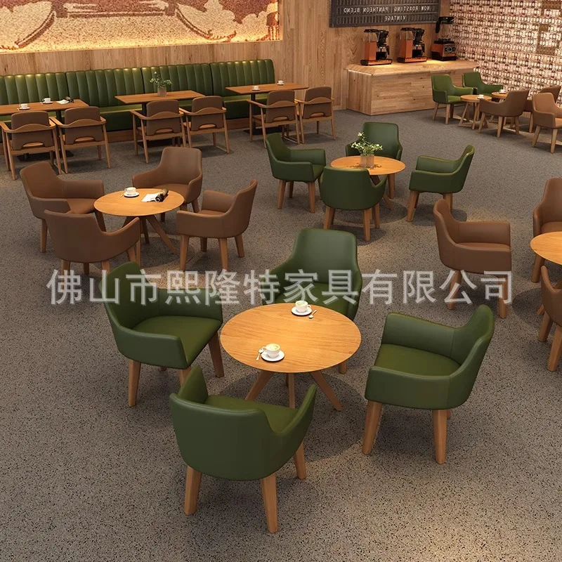 Cafe table and chair combination bar bar milk tea shop book bar table stool catering furniture booth sofa
Cafe table and chair combination bar bar milk tea shop book bar table stool catering furniture booth sofa