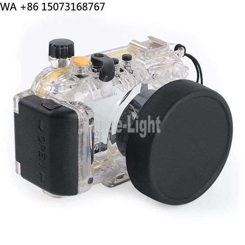 Дропшиппинг Meikon 40 метров 130 футов подводный водонепроницаемый чехол для дайвинга для Canon
Дропшиппинг Meikon 40 метров 130 футов подводный водонепроницаемый чехол для дайвинга для Canon