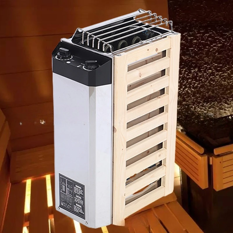 Commercial 304 stainless steel internal control sauna furnace, dry steamer, sweat room heating fast 3kw
Commercial 304 stainless steel internal control sauna furnace, dry steamer, sweat room heating fast 3kw