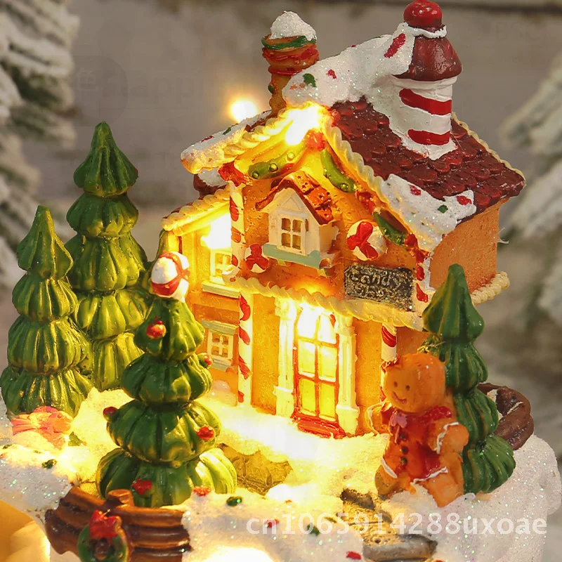 Luminous Music House Ornament Night Light Pastoral Cartoon Style Children Christmas Gift GlowinG Cabin Decor
Luminous Music House Ornament Night Light Pastoral Cartoon Style Children Christmas Gift GlowinG Cabin Decor