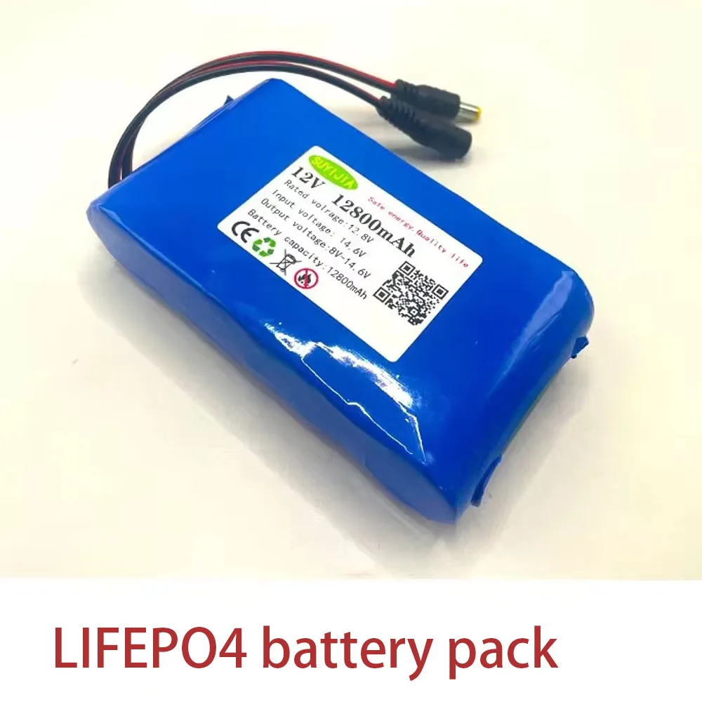LIFEPO4 Battery Pack 12800mAh 32700 12V 12.8V 4S1P Rechargeable Battery Pack Built-in 40A Balanced BMS Power Supply
LIFEPO4 Battery Pack 12800mAh 32700 12V 12.8V 4S1P Rechargeable Battery Pack Built-in 40A Balanced BMS Power Supply