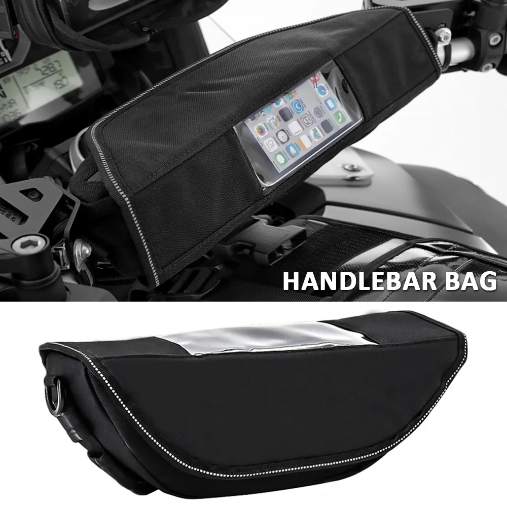 Universal Motorcycle Handlebar Bag For BMW R1200GS R1250GS LC Waterproof Bag Storage Handle Bar Bag Travel Tool Bag For Honda
Universal Motorcycle Handlebar Bag For BMW R1200GS R1250GS LC Waterproof Bag Storage Handle Bar Bag Travel Tool Bag For Honda