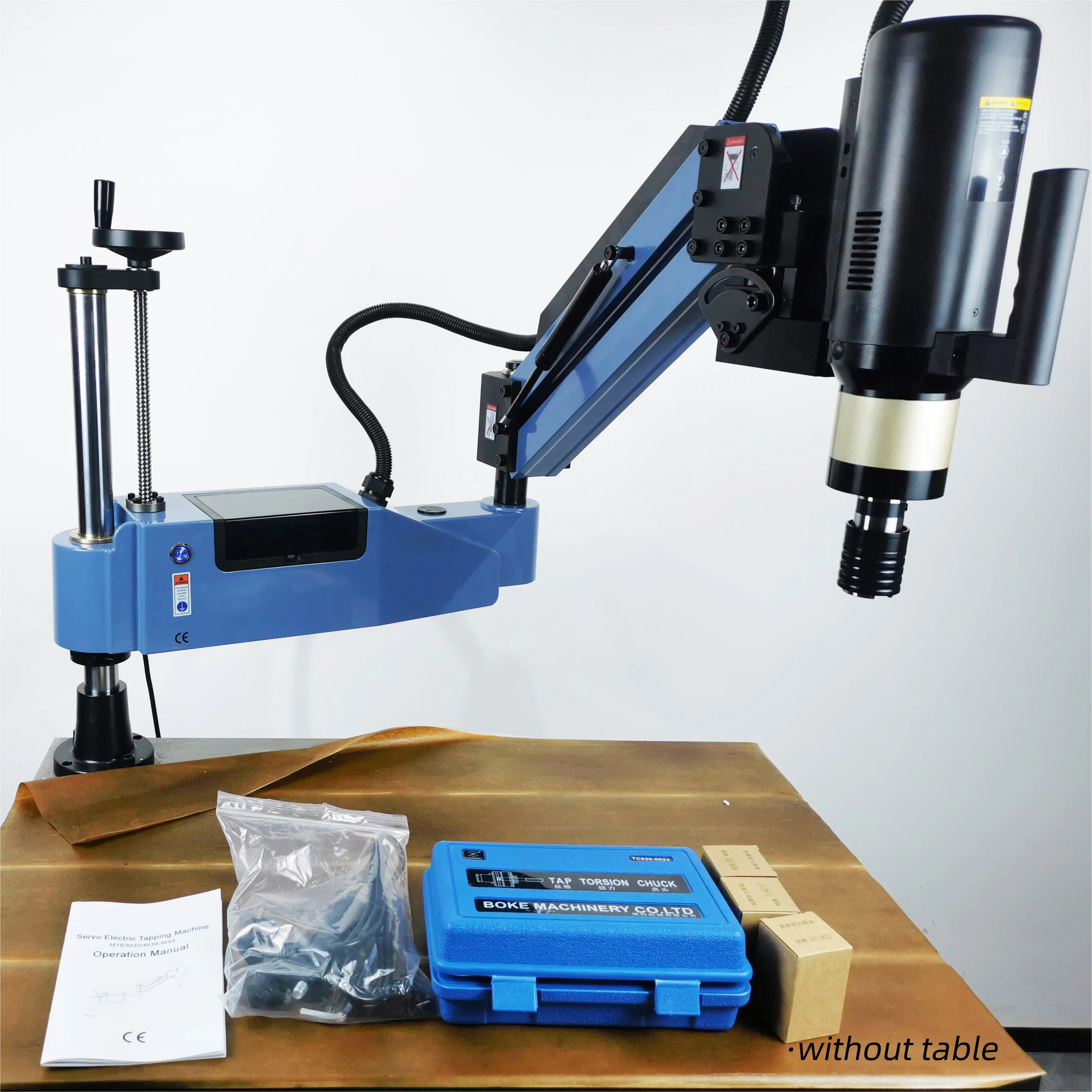 M3-M12/16/20/24/30/36/48 Automatic Servo Motor Vertical Drilling Threading Tapping Machine Electric Tapping Arm Machine
M3-M12/16/20/24/30/36/48 Automatic Servo Motor Vertical Drilling Threading Tapping Machine Electric Tapping Arm Machine