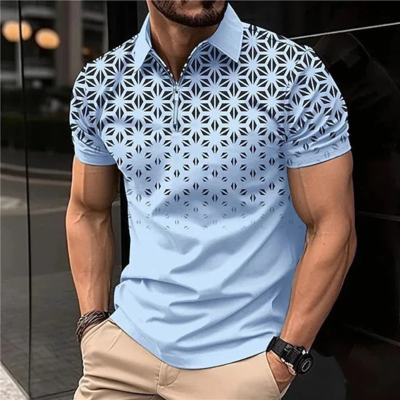 POLO Lapel Summer Ordinary Casual Short Khaki Stripes Summer Daily T-shirt
POLO Lapel Summer Ordinary Casual Short Khaki Stripes Summer Daily T-shirt