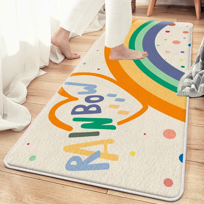 Nordic Colorful Rainbow Carpets for Living Room,Modern Bedroom Decor,Washable Floor Mat,Bedside,Non-slip,Large Area Rugs,Home
Nordic Colorful Rainbow Carpets for Living Room,Modern Bedroom Decor,Washable Floor Mat,Bedside,Non-slip,Large Area Rugs,Home