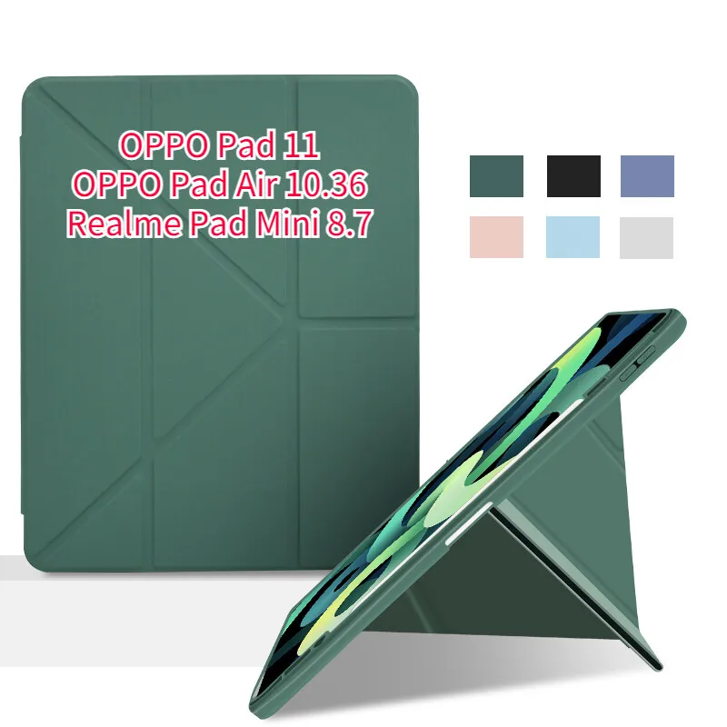 Smart Tablet Case for OPPO Pad 11 OPPO Pad Air 10.36 Realme Pad Mini 8.7 inch with Pencil Holder Flip Case Cover
Smart Tablet Case for OPPO Pad 11 OPPO Pad Air 10.36 Realme Pad Mini 8.7 inch with Pencil Holder Flip Case Cover