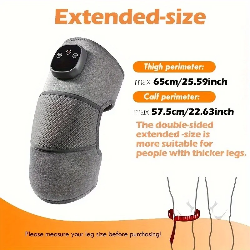 Multifunctional Knee and Leg Massager with Adjustable Heat and Vibration - USB Rechargeable, Suitable for Knees, Shoulders, and Elbows
Multifunctional Knee and Leg Massager with Adjustable Heat and Vibration - USB Rechargeable, Suitable for Knees, Shoulders, and Elbows