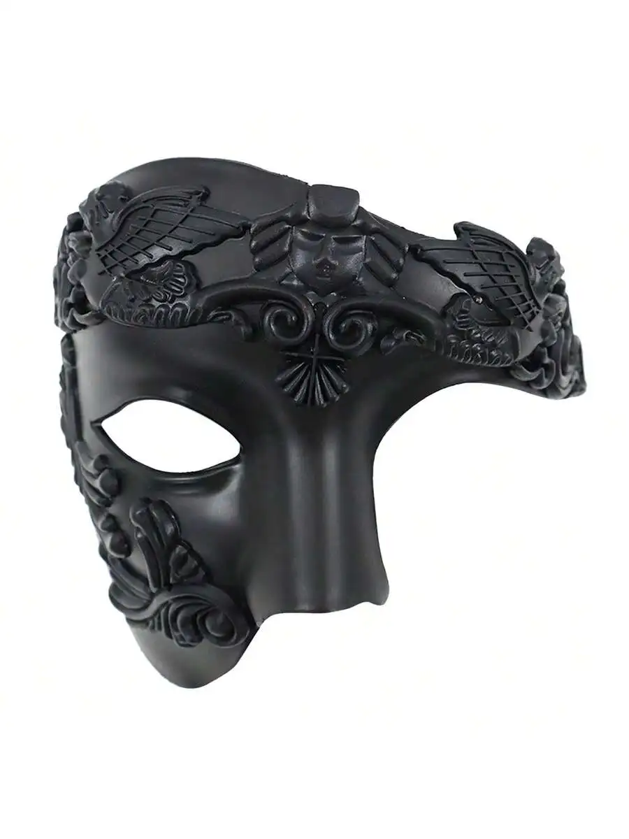 Vintage Half Face Masquerade Mask For Adults, Venetian Style Costume Accessory For Halloween Cosplay Party
Vintage Half Face Masquerade Mask For Adults, Venetian Style Costume Accessory For Halloween Cosplay Party