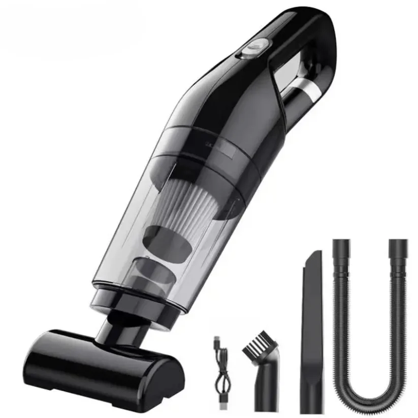 +Handheld Home Vacuum Cleaner Rechargeable Portable Vacuum Cleaner Car Home Dual Purpose Wireless Dust Catcher Pet Hair 10000PA
+Handheld Home Vacuum Cleaner Rechargeable Portable Vacuum Cleaner Car Home Dual Purpose Wireless Dust Catcher Pet Hair 10000PA