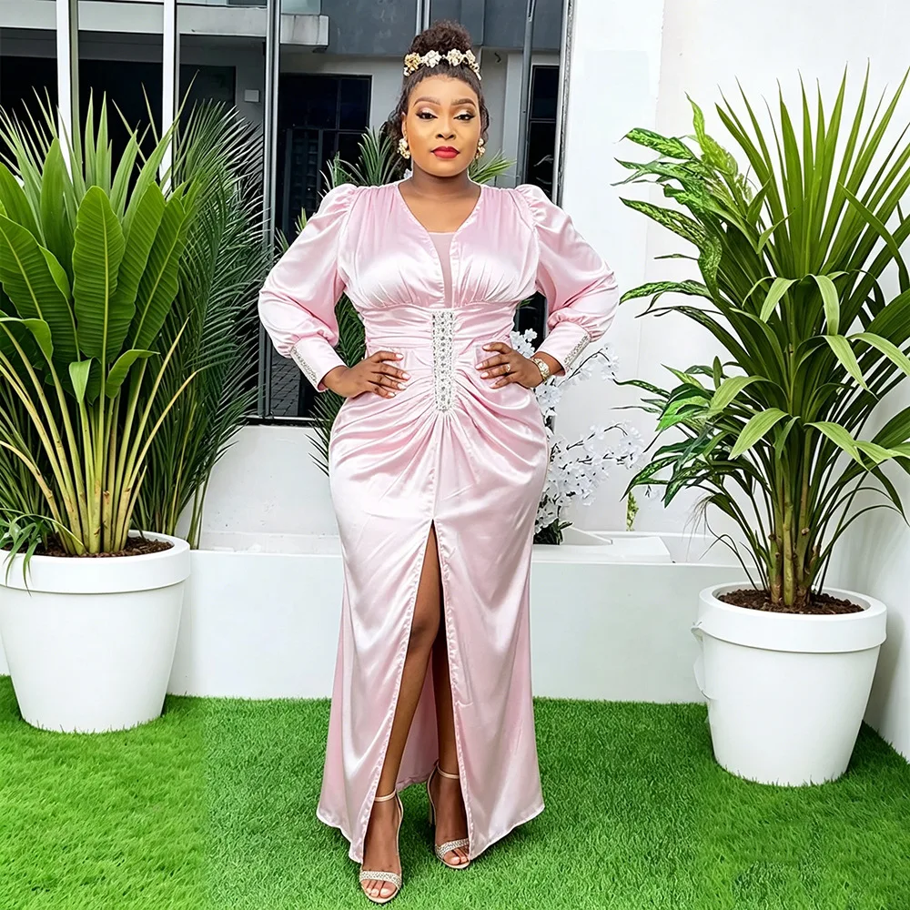 African Party Dresses Elegant Rhinestone Evening Gowns For Women Africa Clothing Wedding Prom Bodycon Long Dress Dashiki Outfits
African Party Dresses Elegant Rhinestone Evening Gowns For Women Africa Clothing Wedding Prom Bodycon Long Dress Dashiki Outfits