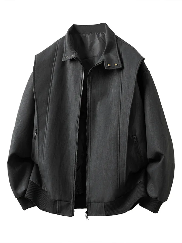 Мужская куртка-пилот в американском деконструированном стиле с клетчатым узором, свободного кроя, с широкими рукавами, осенняя, с воротником, кожаная, повседневная, свободного силуэта
Мужская куртка-пилот в американском деконструированном стиле с клетчатым узором, свободного кроя, с широкими рукавами, осенняя, с воротником, кожаная, повседневная, свободного силуэта