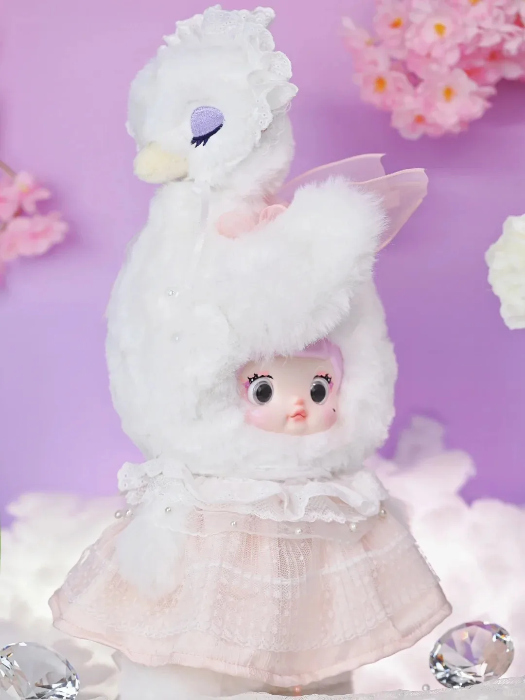 Подлинная игрушка-кукла Nommi Swan Lake 400% ограниченной серии, подвесное украшение для карточек, супер милый детский подарок на день рождения и фестиваль
Подлинная игрушка-кукла Nommi Swan Lake 400% ограниченной серии, подвесное украшение для карточек, супер милый детский подарок на день рождения и фестиваль