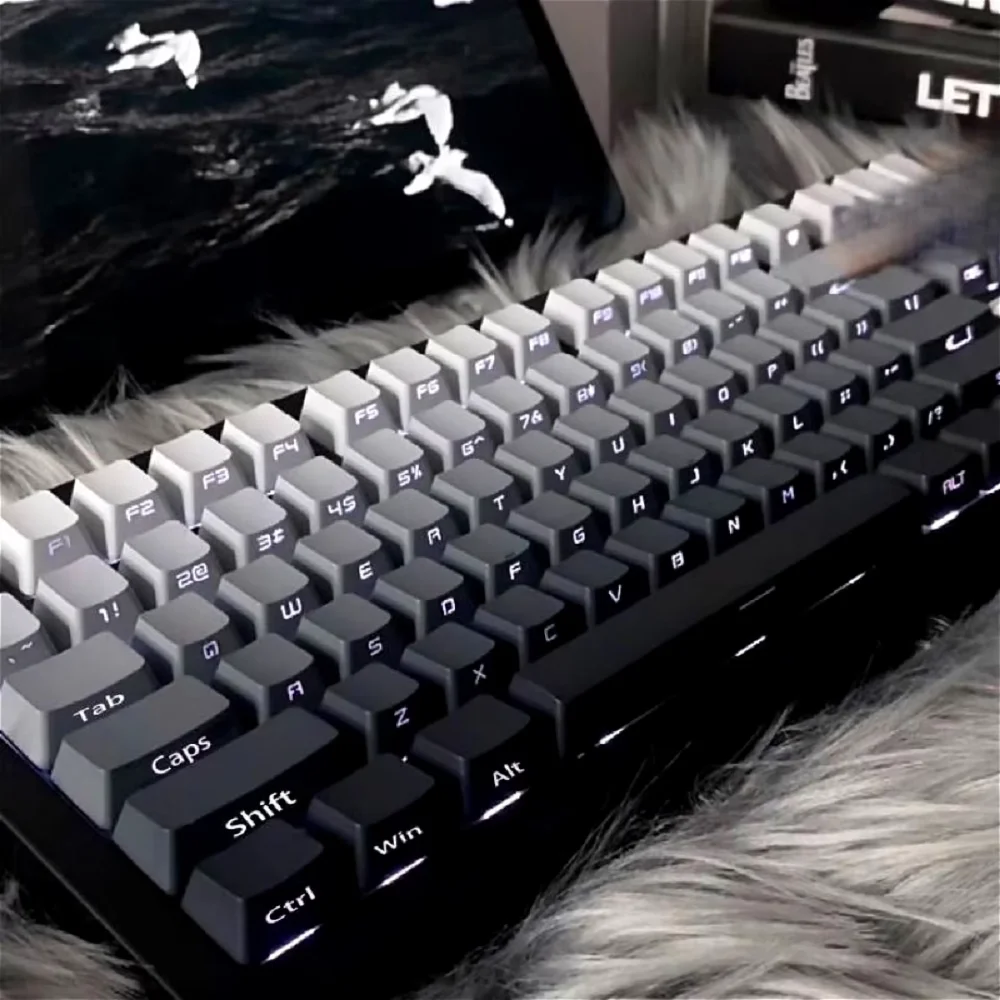 GEFENSI оригинальные колпачки для клавиш Daylight Cherry PBT полупрозрачные градиентные цвета с боковой гравировкой персонализированные для механических клавиатур MX
GEFENSI оригинальные колпачки для клавиш Daylight Cherry PBT полупрозрачные градиентные цвета с боковой гравировкой персонализированные для механических клавиатур MX