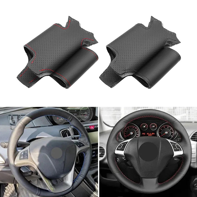 Perforated Microfiber Leather Steering Wheel Cover Trim For Fiat Bravo Doblo Opel Combo Grande Punto Linea Qubo For Vauxhall
Perforated Microfiber Leather Steering Wheel Cover Trim For Fiat Bravo Doblo Opel Combo Grande Punto Linea Qubo For Vauxhall