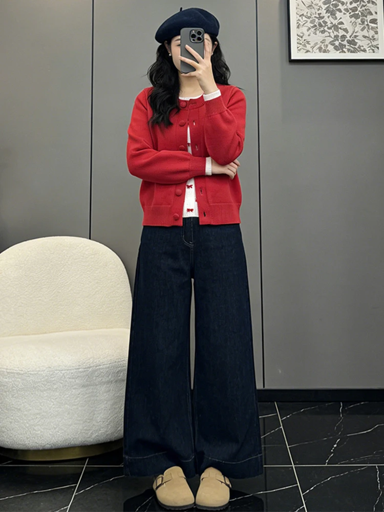 Осень-зима, длинный вязаный свитер Sve, женский модный универсальный топ, повседневный свободный крой, удобный дышащий ort Sle
Осень-зима, длинный вязаный свитер Sve, женский модный универсальный топ, повседневный свободный крой, удобный дышащий ort Sle