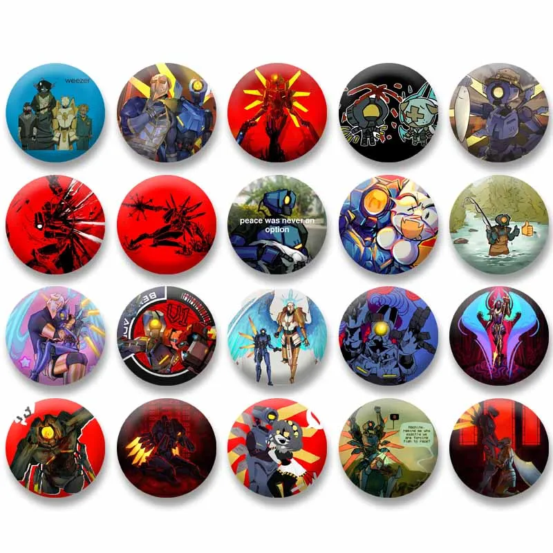 Video Game ULTRAKILL Soft Button Pins Cartoon Gabriel Round Brooches Creative Clothes Hat Bag Badge Fans Jewelry Gifts Souvenir
Video Game ULTRAKILL Soft Button Pins Cartoon Gabriel Round Brooches Creative Clothes Hat Bag Badge Fans Jewelry Gifts Souvenir