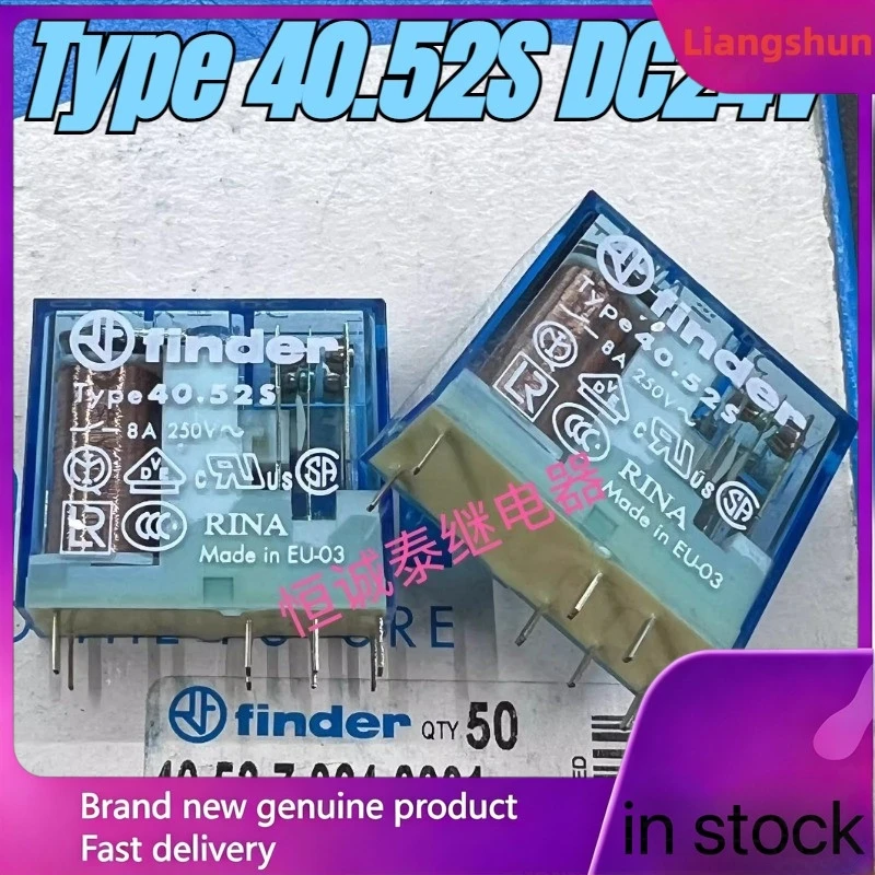 New 5pcs/lot 100% original genuine relay:Type 40.52S DC24V 40.52.7.024.0001
New 5pcs/lot 100% original genuine relay:Type 40.52S DC24V 40.52.7.024.0001