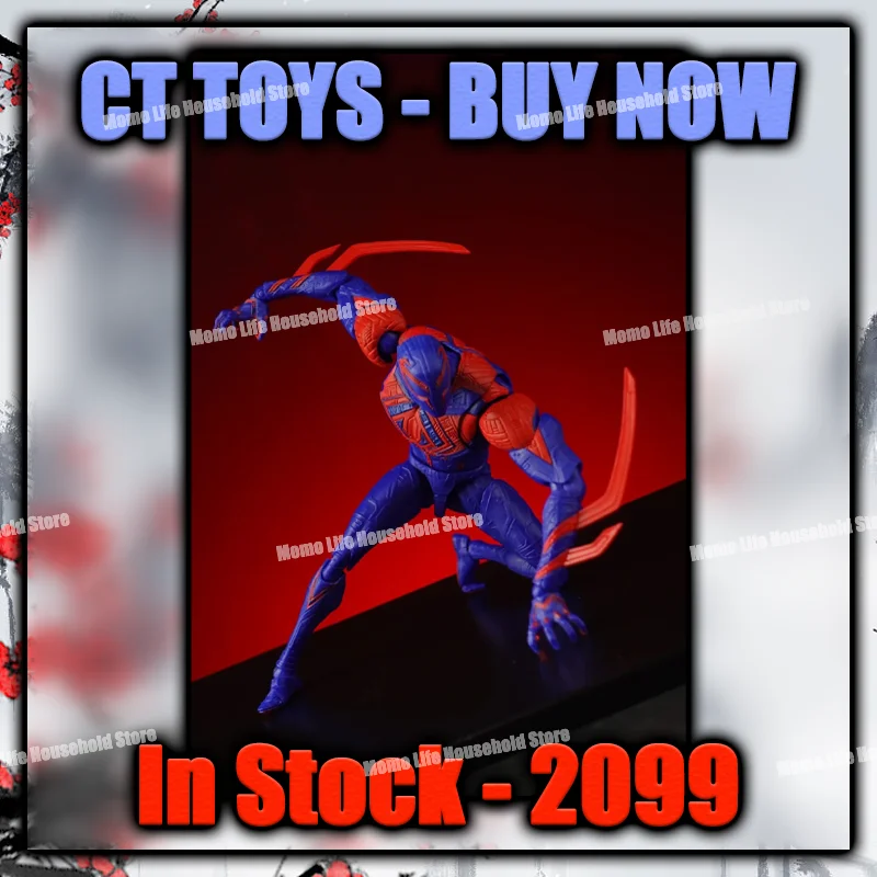 In Stock Ct Toys Spiderman Figure 2099 Spider-Man Across The Spider-Verse SHF Anime Action Figure Figurine Model Gifts Toys
In Stock Ct Toys Spiderman Figure 2099 Spider-Man Across The Spider-Verse SHF Anime Action Figure Figurine Model Gifts Toys